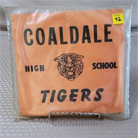 Coaldale Highschool Tigers Stadium Seat Cover