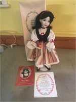 Snow White Porcelain Doll by Edwin Knowles