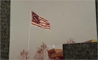 1776 Bicentennial American Flag, Approx 27ftx19ft