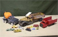 Assorted Vintage Toy Cars & Trucks