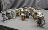 Assorted Beer Steins