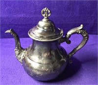 Tea Pot Siver Plate Guaranteed Waldorf Silver