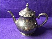 Tea Pot Silver Tudor Plate Henley Oneida