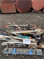 rakes, shovels, & handtools