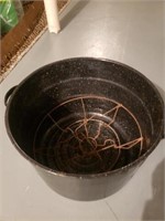 22 Quart Granite Ware Canning Pot with Jar Rack