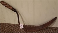 Antique 12" hand scythe