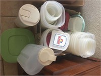 Huge lot of food/drink storage containers
