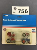 ERTL Ford Historical Tractor Set