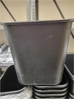 Lot of 8 Office Trash Cans