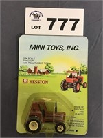 Hesston Mini Toys 1/64 Tractor with rubber wheels