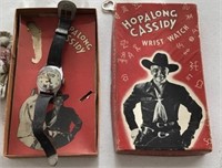 Vintage Hopalong Cassidy wrist watch with box