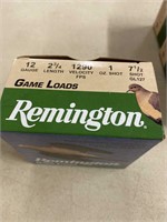 Remington 12 gauge   7 1/2 shot