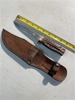 German hunting knife with knife blades and