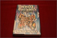 SIGNED " WHITE BUTTERFLY" BY WALTER MOSLEY
