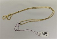 14k Gold Chain 16"