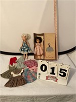 Little Miss Ginger & 1950s glamour doll with