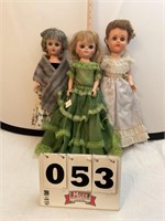 EEGEE  doll And two miscellaneous dolls.