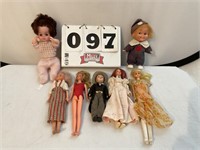 Miscellaneous dolls.