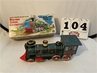 Western Special locomotive battery operated