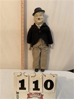 Oliver Hardy doll.