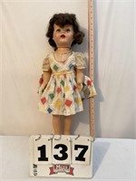 Vintage Ideal toy company doll. Head and neck