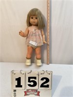 Vintage 1964  Mattel Baby first step doll.