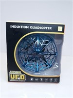 UFO Induction Quadcopter Toy- Blue