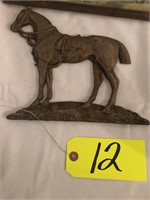 Caast Iron single sided horse plaque