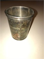 3.5" Silver palted trophy cup "Henrietta Bret"