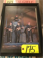 The Beatles framed poster