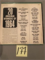 Vintage vinyl 33's - 20 Original Winners of 1964
