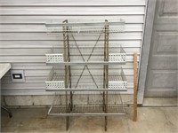 MCM Metal Mesh & Wirey Store Rack Display