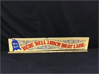 Vintage BLUE BELL LUNCH MEAT Sign