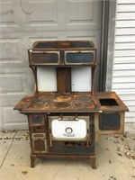 Antique MONARCH MALLEABLE Wood Burning Stove