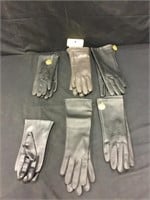 6 pr 1980s NOS Various Ladies Gloves