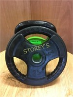 25lbs Rubber Weight Plate