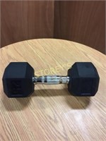 AmStaff 25lbs Hex Dumbbell