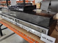 MIXED LOT OF 3 TURNTABLES