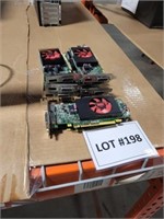 AMD RADEON GRAFIC CARDS/LOT OF 10