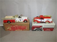 Pepsi-Cola Fire Truck Die-Cast Coin Banks