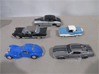 5 Assorted Die-Cast Cars