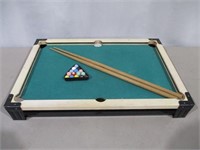 Vintage Table Top Pool Table (25"W x 17"D)