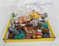 Lot Of Various Animal Diorama Pieces