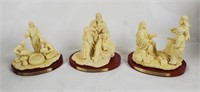 Lot Of 3 Jesus Religious Figurines