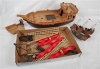 Lot Of Pirate Ships, 1978 Playmobil & More