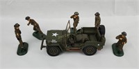 1971 Britain Toy Soldiers & New Ray Jeep