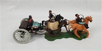 Britains Ltd. Horse & Buggy Figurine