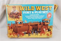 Toy Street Wild West Fort & Play Set Usa