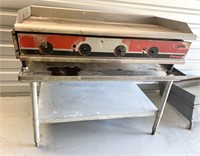 Commercial Griddle & Table