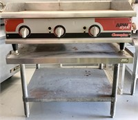 Commercial Griddle & Table